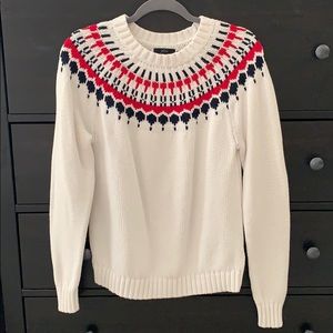 J. Crew Fair Isle Pullover Sweater